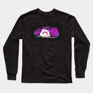 Urban graffiti roses Long Sleeve T-Shirt